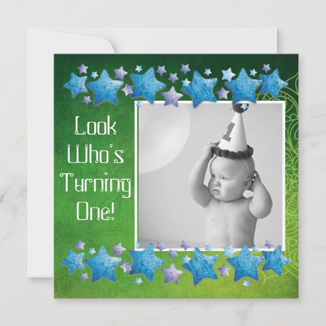 Regardez qui tourne 1, première invitation d'anniv (Devant)