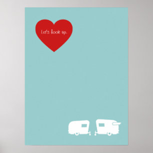 Regardons-Nous ? Poster vintage du Rallye Camper R