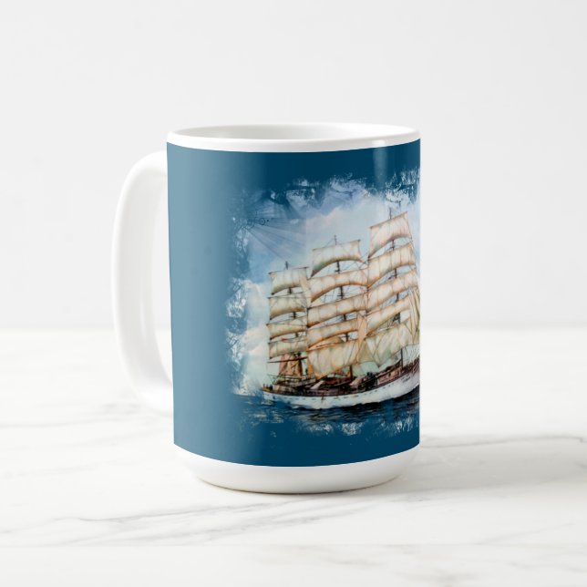 Regata Cutty Sark Coffee Mug (Front Left)