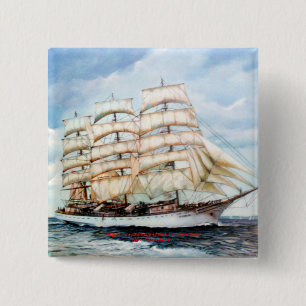 Regata Cutty Sark/Cutty Sark Tall Ships' Race 2 Inch Square Button