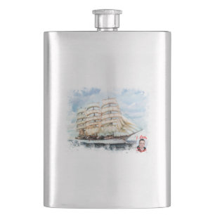 Regata Cutty Sark/Cutty Sark Tall Ships' Race Hip Flask