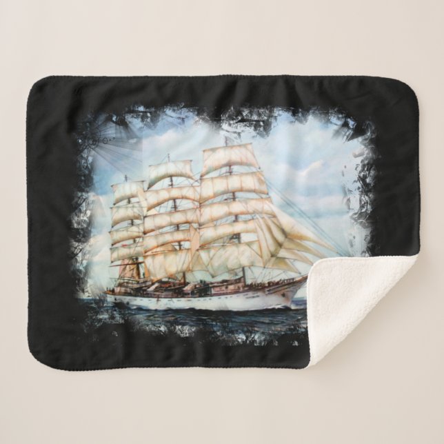 Regata Cutty Sark/Cutty Sark Tall Ships' Race Sherpa Blanket (Front (Horizontal))