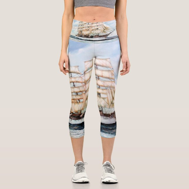 Regata Cutty Shark Capri Leggings (Front)