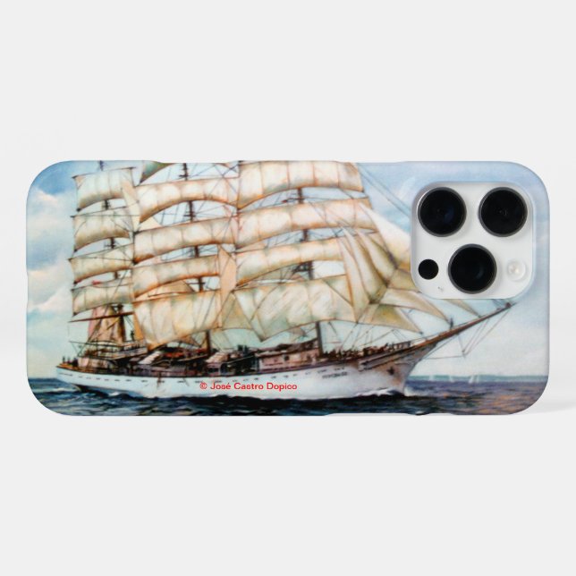 Regata Cutty Shark iPhone Case (Back Horizontal)