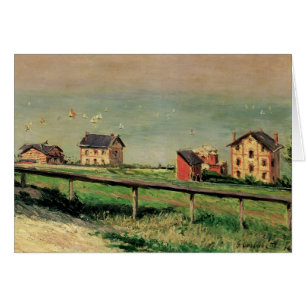 Régate à Villerville par Gustave Caillebotte