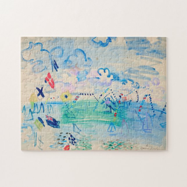 Régates à Cowes | Raoul Dufy Jigsaw Puzzle (Horizontal)