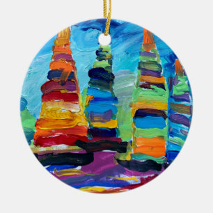 Regatta "Art by Kids" Ceramic Ornament