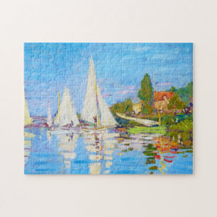 Regatta at Argenteuil Claude Monet Jigsaw Puzzle