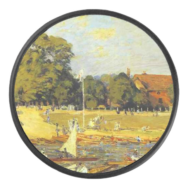 Regatta at Hampton Court Alfred Sisley Poster (Devant)