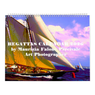 Regattas by Maurizia Falone Percivale Art Ph 2026 Calendar