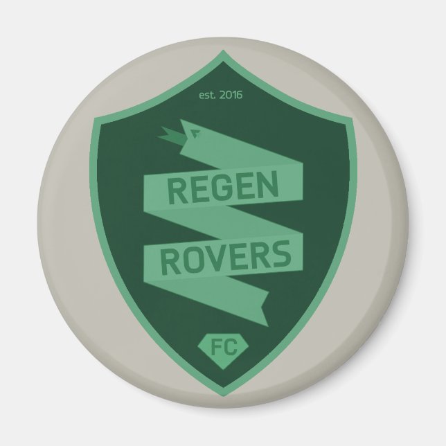 Regen Rovers Magnet (Devant)