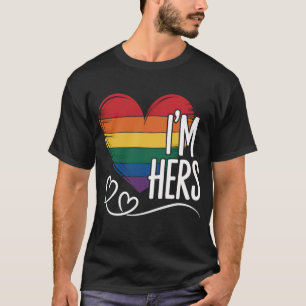 Regenbogen Liebe – Ich gehöre ihr T-Shirt