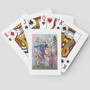 Regency a la Mode, 1812 (coloured etching) Playing Cards