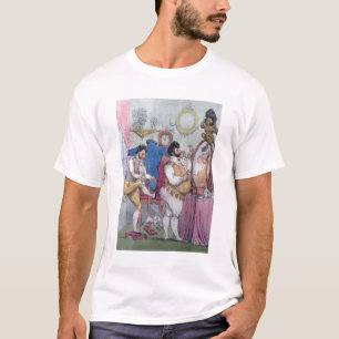 Regency a la Mode, 1812 (coloured etching) T-Shirt
