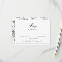 Regency Black Allergy Diet Restriction Wedding