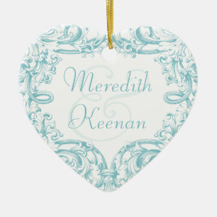 Regency Elegance First Christmas Together Ornament