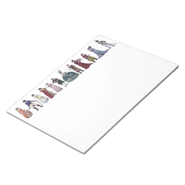 Regency Historical Fashion Art - Grand Bloc-notes  (Incliné)