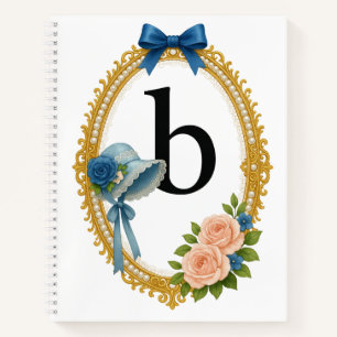 Regency Letter B Monogram Journal 
