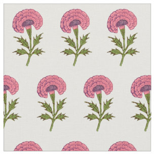 Regency Pink Flower Fabric