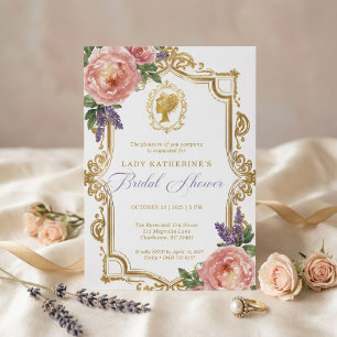 Regency Wisteria Bridal Shower Invitation