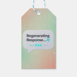 Regenerating Response... 🔄   Funny AI Christmas Gift Tags
