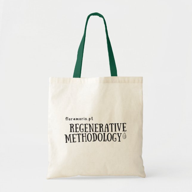 — regenerative methodology tote bag (Front)