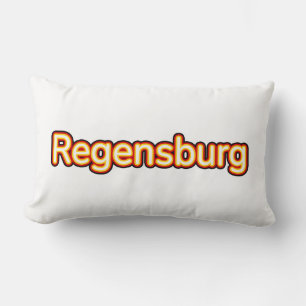 Regensburg Deutschland Germany Lumbar Pillow