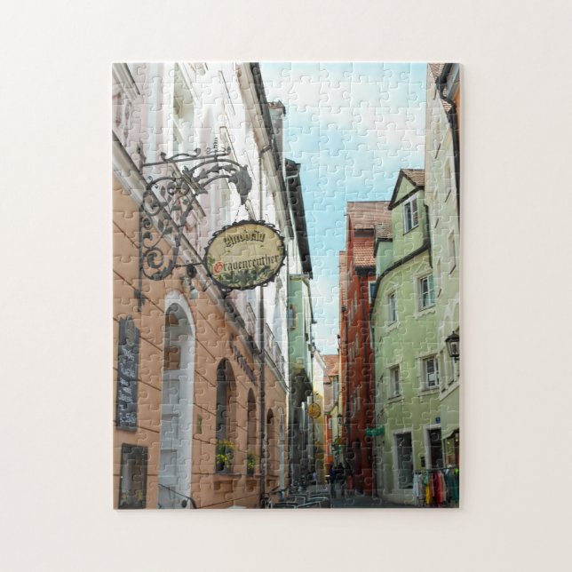 Regensburg Eastern Bavaria. Jigsaw Puzzle (Vertical)