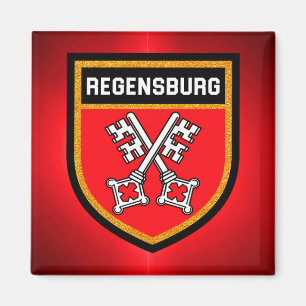 Regensburg Flag Magnet