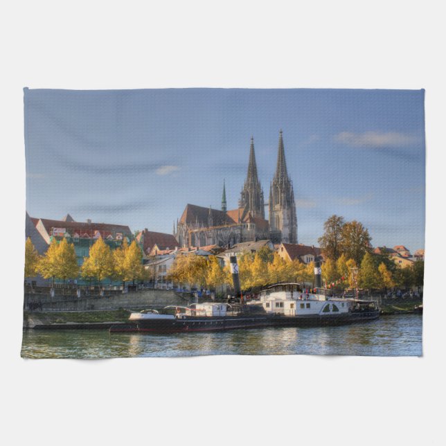 Regensburg , Germany Kitchen Towel (Horizontal)