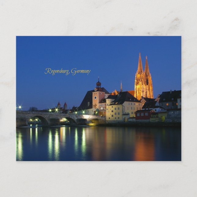 Regensburg, Germany Postcard (Front)