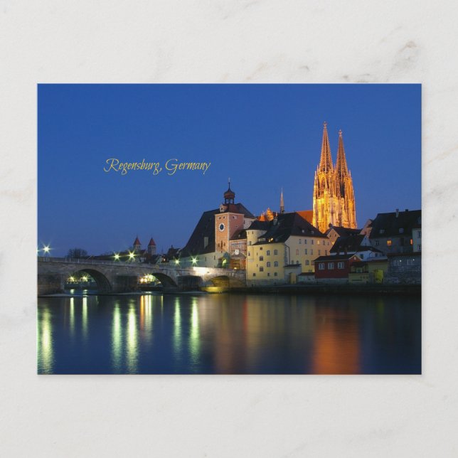 Regensburg, Germany Postcard (Front)