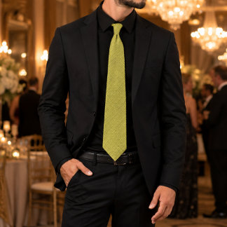Regent Gold | Luxury Ivory & Gold Pinstripe Tie