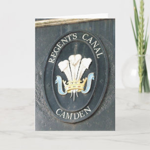 Regent's Canal - Écluse Camden - Carte de voeux