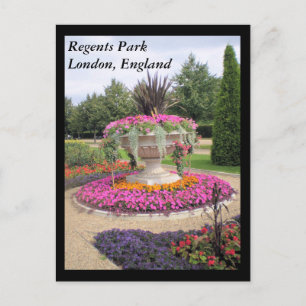 Regents Park, Londres, Angleterre carte postale