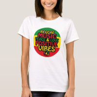 Reggae design with positive quotes and reggae flag