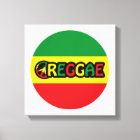 Reggae design with reggae flag colours