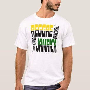 Reggae Jamaica Dance Hall Cube, 3 Colours T-Shirt