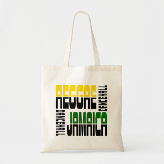 Reggae Jamaica Dance Hall Cube, 3 Colours Tote Bag