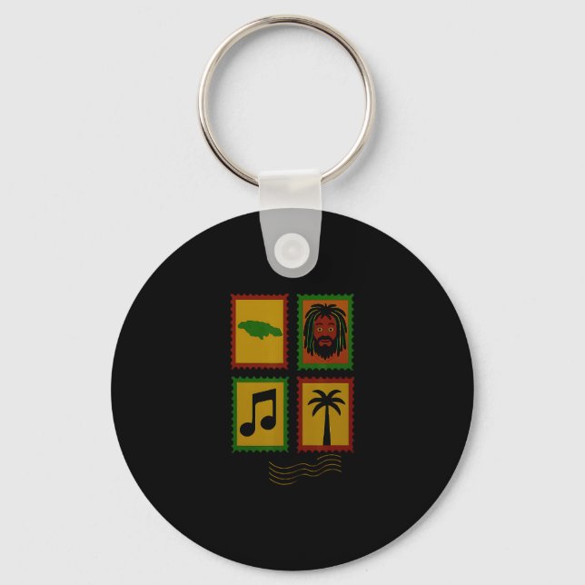 Reggae  keychain (Front)