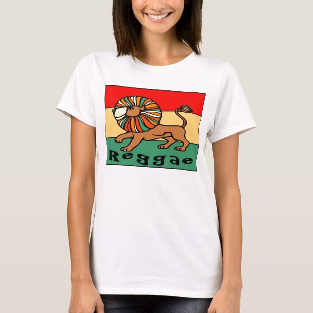 Reggae Lion T-Shirt (Front)