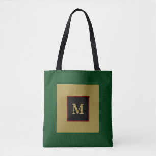 Reggae Mosaic Square Customizable Tote Bag