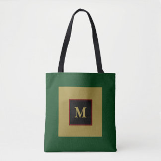 Reggae Mosaic Square Customizable Tote Bag