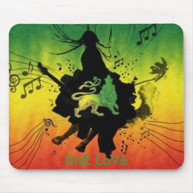 reggae mouse pad (Front)