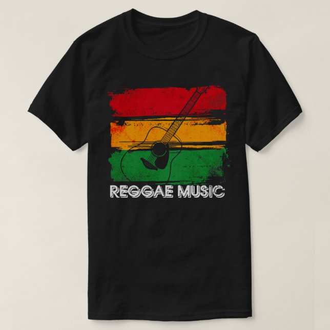 Reggae Music 12 T-Shirt (Design Front)