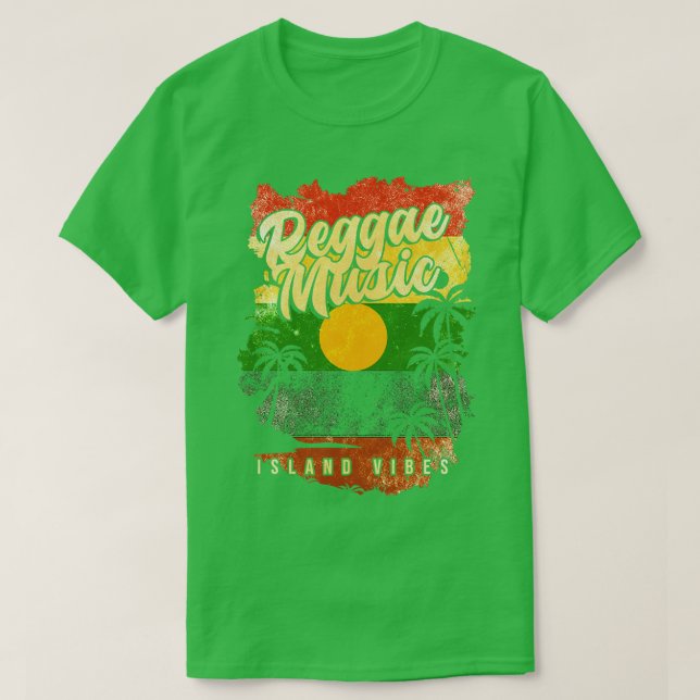 Reggae Music 18 T-Shirt (Design Front)