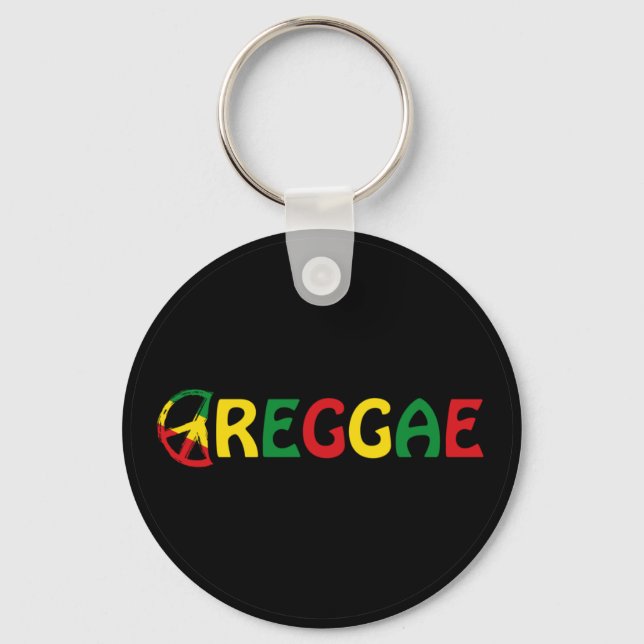 Reggae Music Keychain (Front)