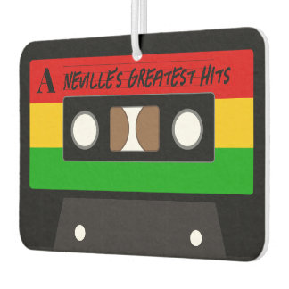 Reggae Music Musician Retro Cassette Tape Air Freshener