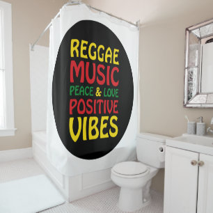 Reggae Music with positive sayings