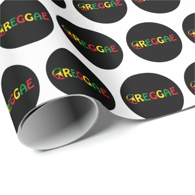 Reggae Music Wrapping Paper (Roll Corner)